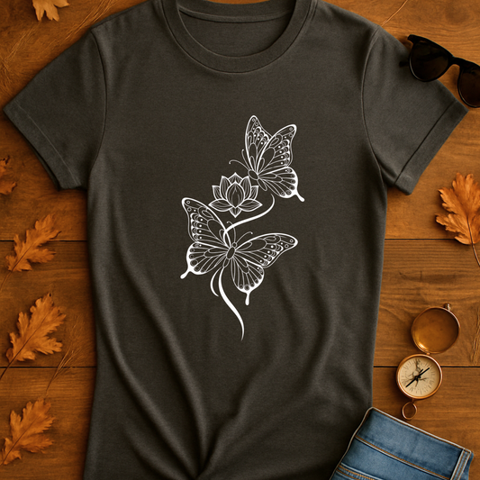 Moonlit Wings & Blossom T-Shirt