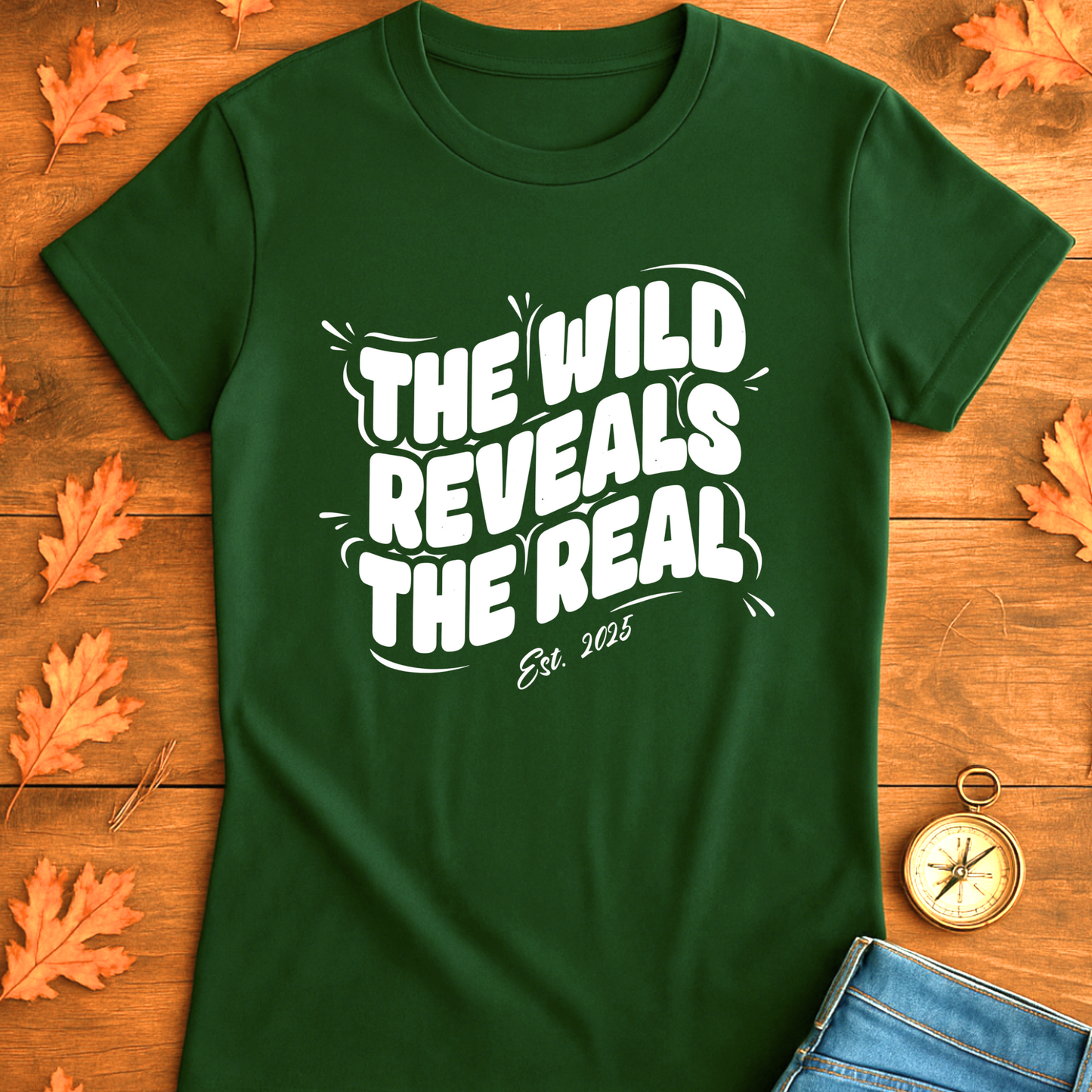Wild Spirit Unisex T-Shirt - 'the wild reveals the real'