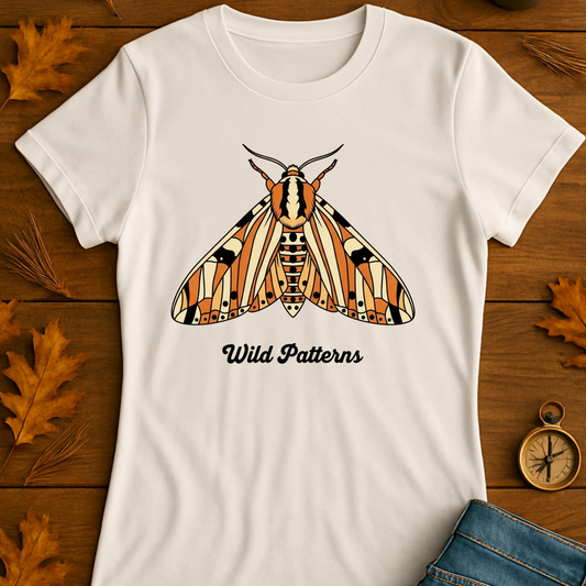 Moth T-Shirt with Wild Patterns