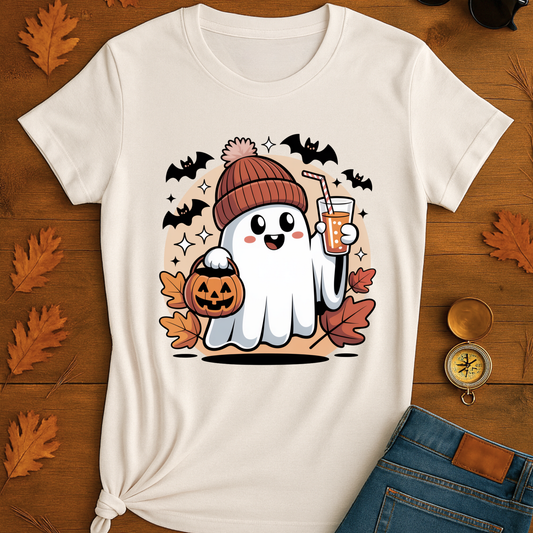 Ghost Beanie T-Shirt