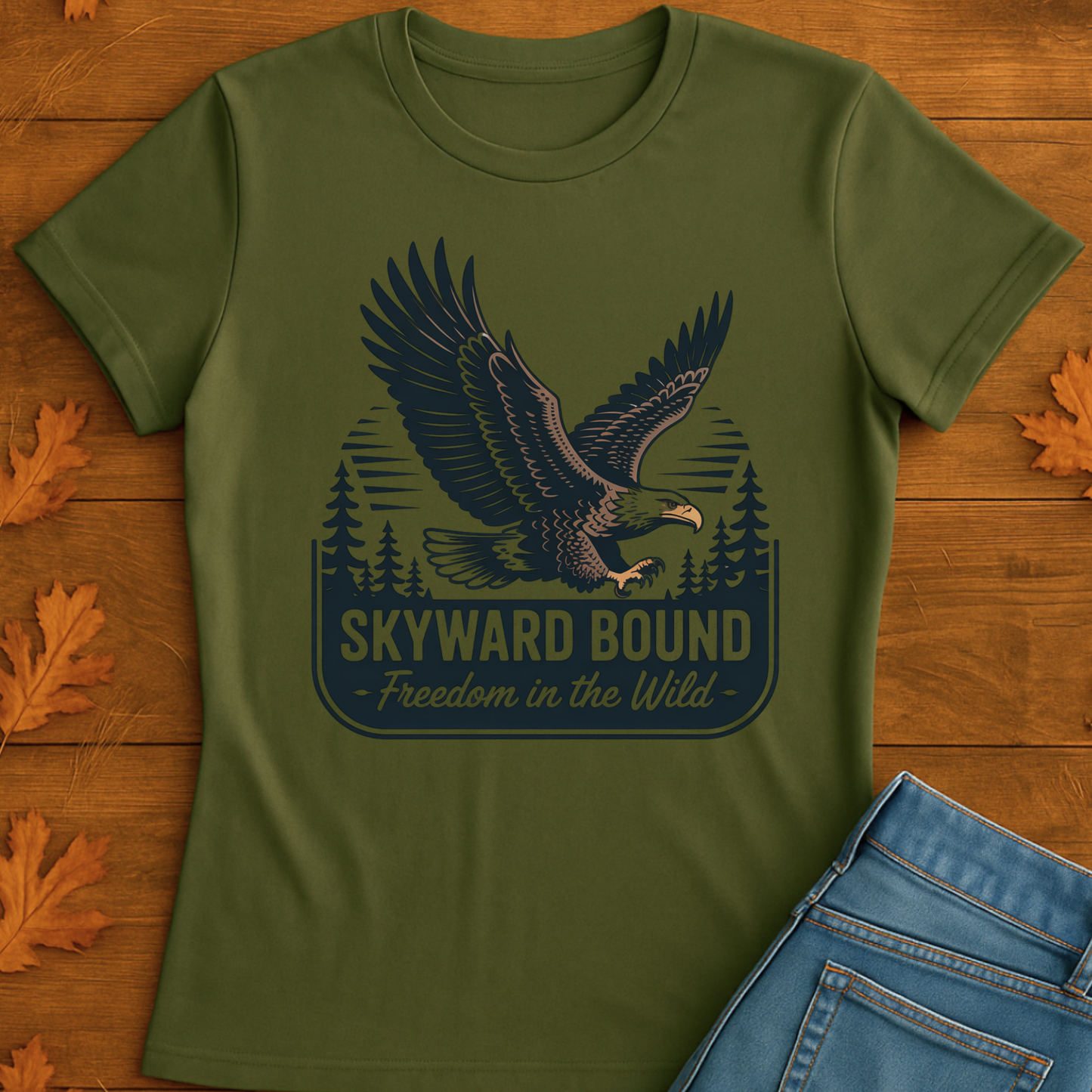 Eagle T-Shirt - Skyward Bound Design