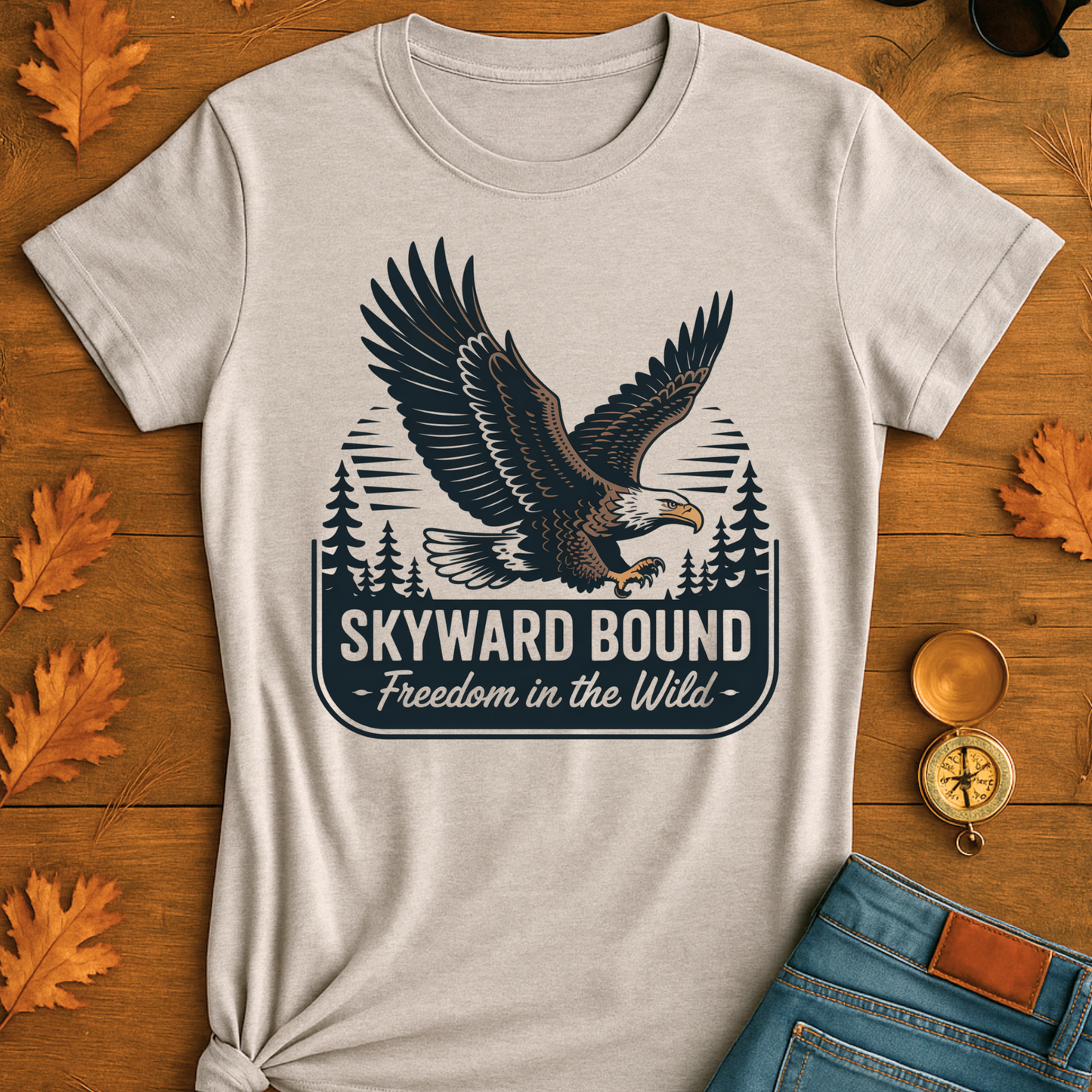 Eagle T-Shirt - Skyward Bound Design