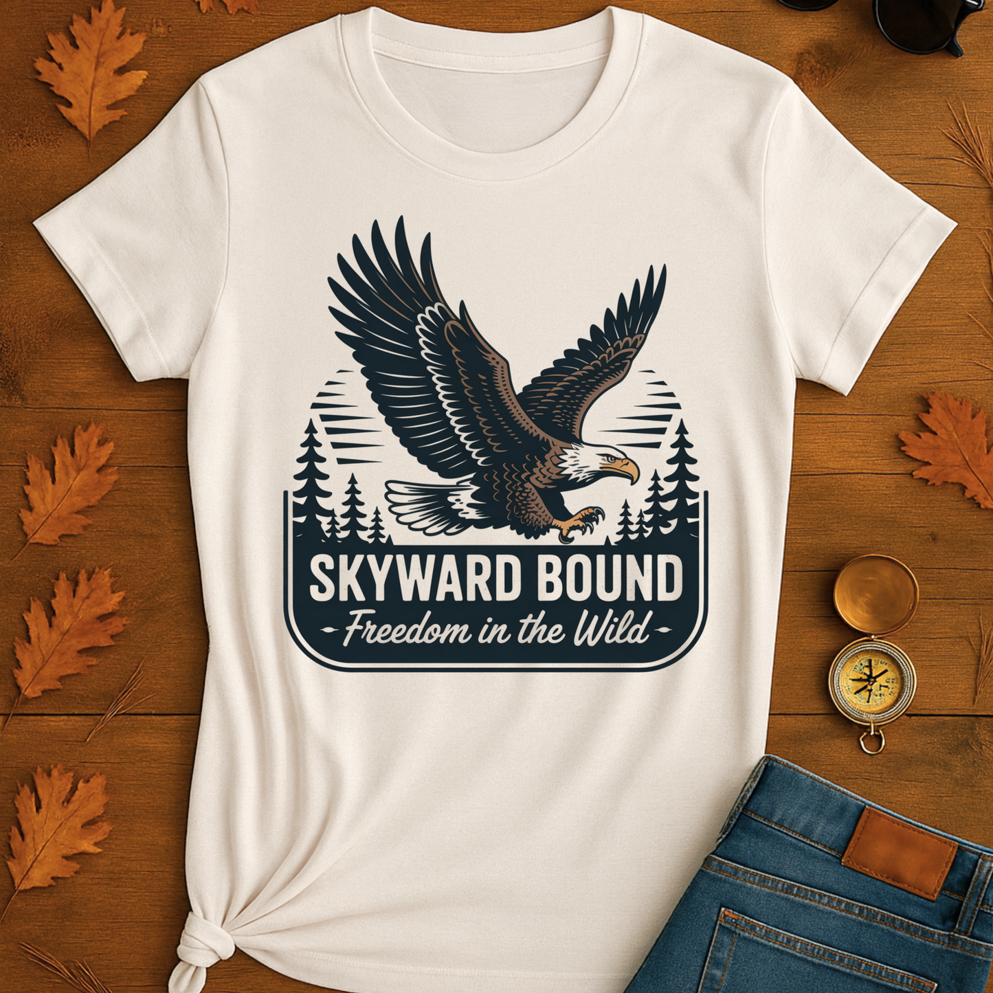 Eagle T-Shirt - Skyward Bound Design