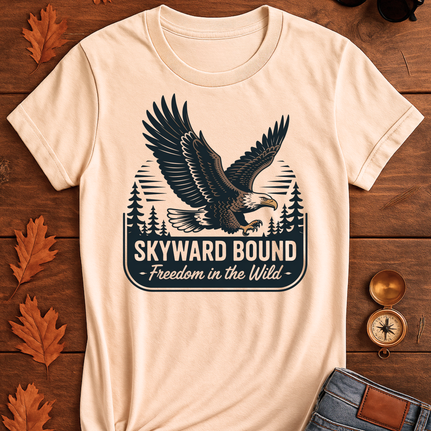 Eagle T-Shirt - Skyward Bound Design