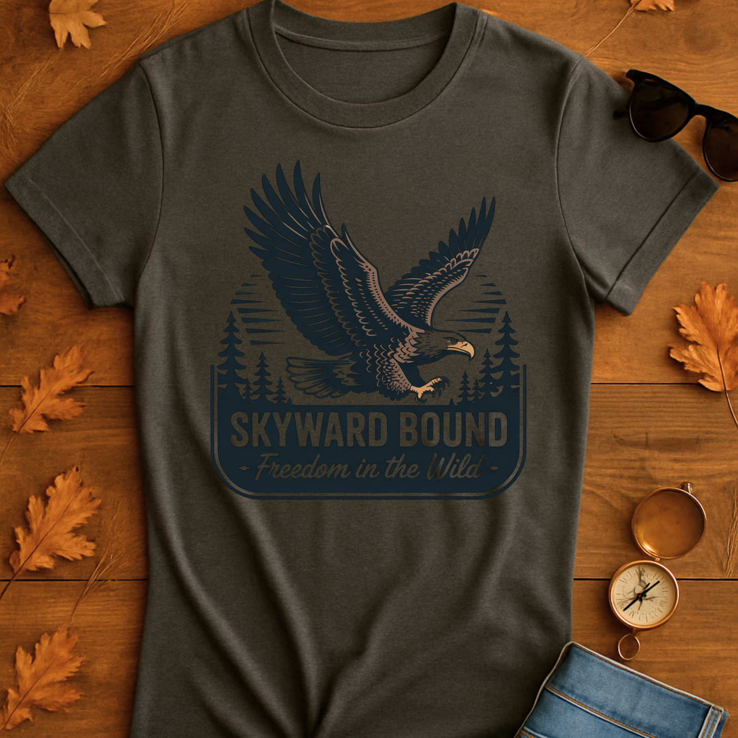 Eagle T-Shirt - Skyward Bound Design