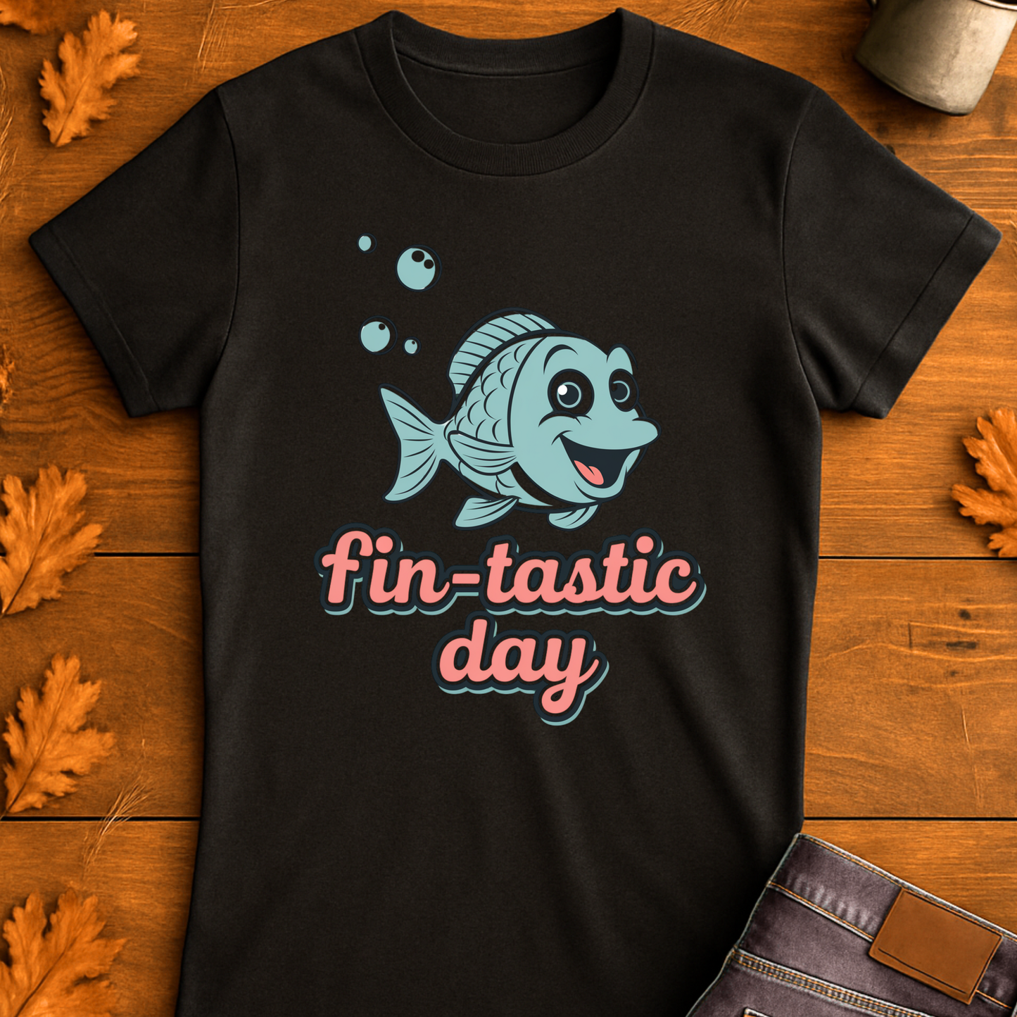Funny Fish Fin-Tastic Day Unisex T-Shirt