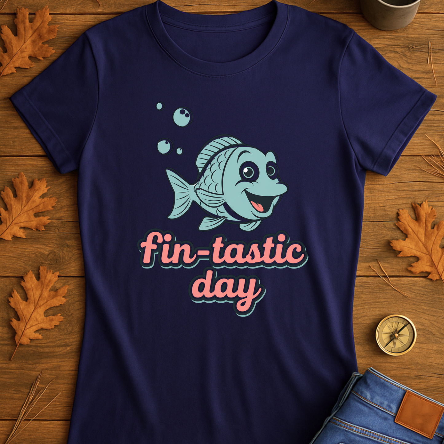 Funny Fish Fin-Tastic Day Unisex T-Shirt