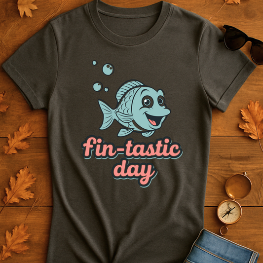 Funny Fish Fin-Tastic Day Unisex T-Shirt