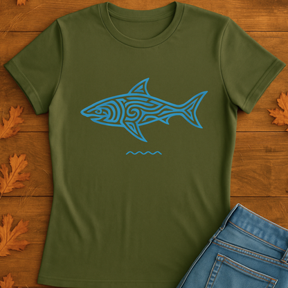 Tribal Shark T-Shirt