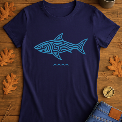 Tribal Shark T-Shirt