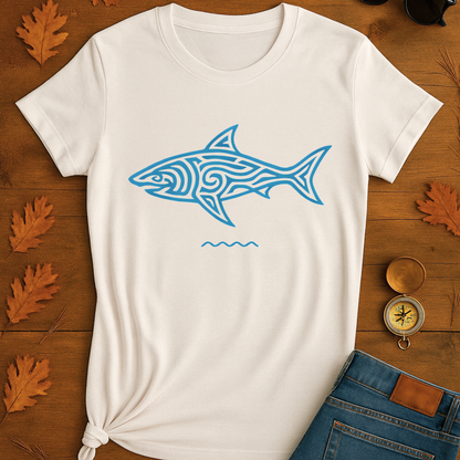 Tribal Shark T-Shirt
