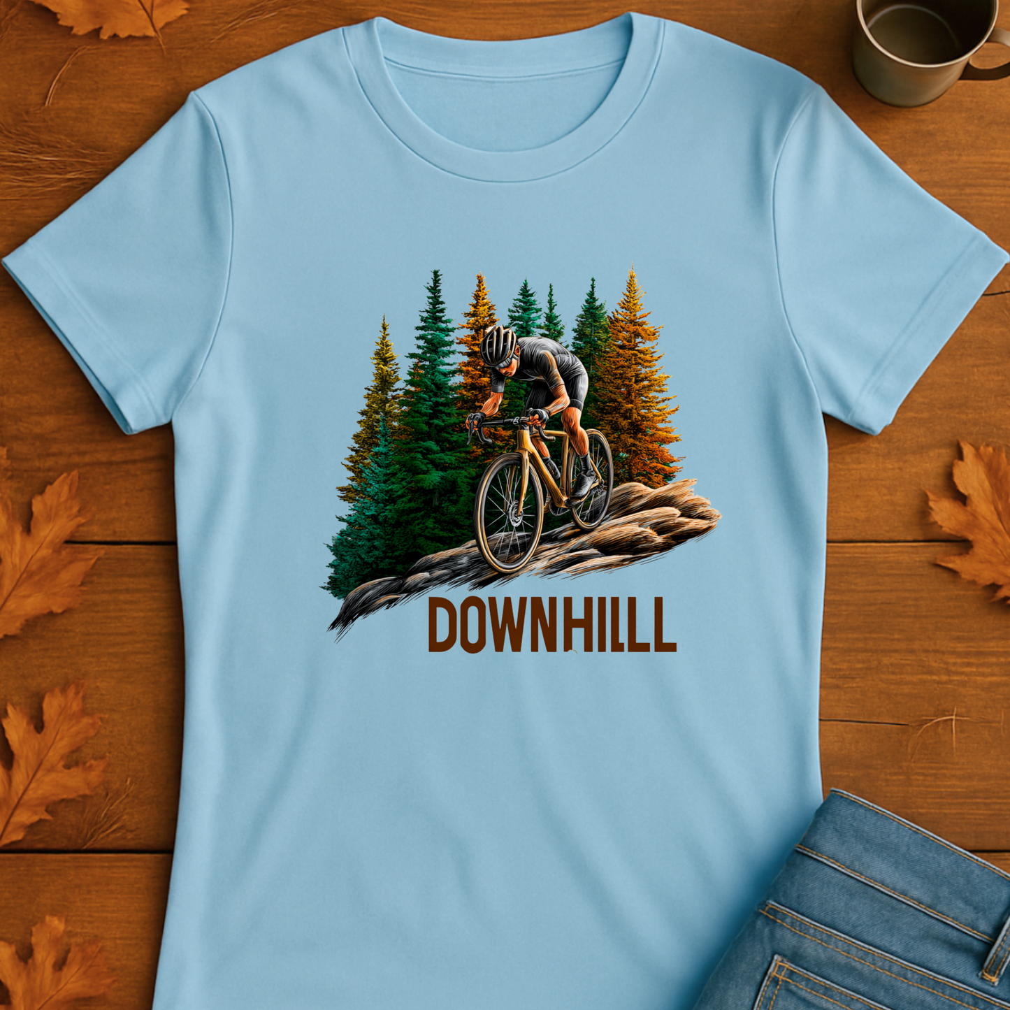 Downhill Bike Unisex T-Shirt