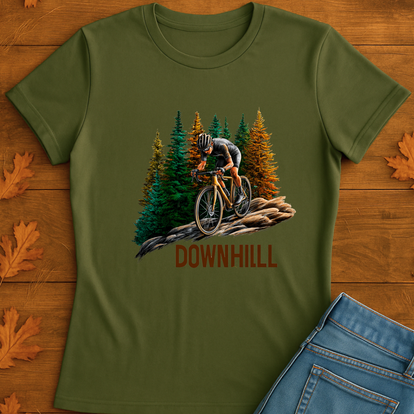 Downhill Bike Unisex T-Shirt