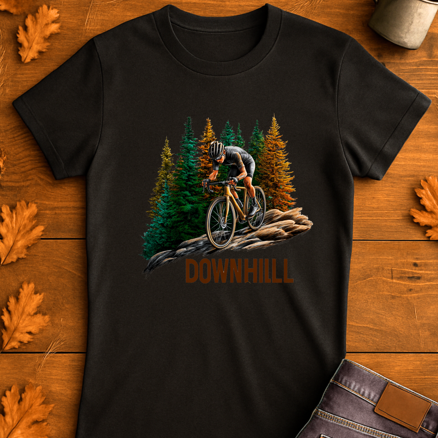 Downhill Bike Unisex T-Shirt
