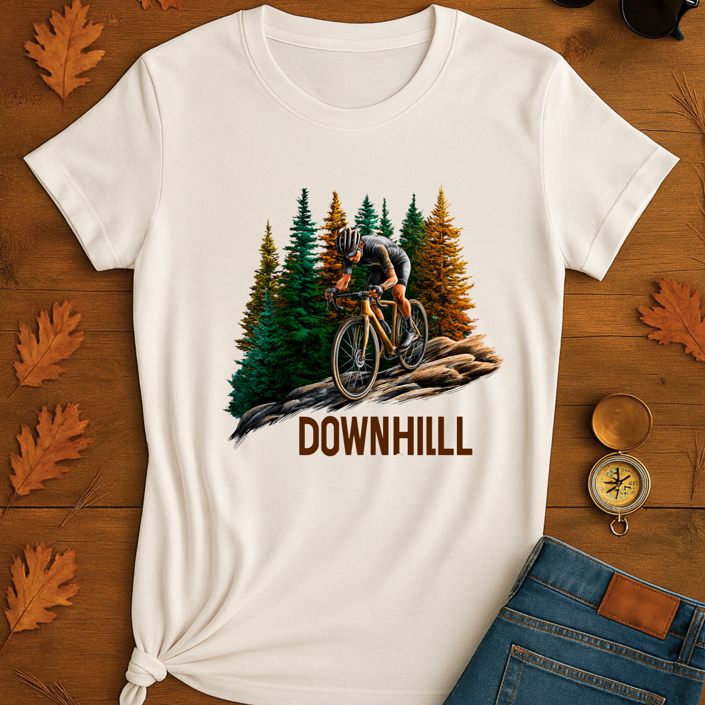 Downhill Bike Unisex T-Shirt