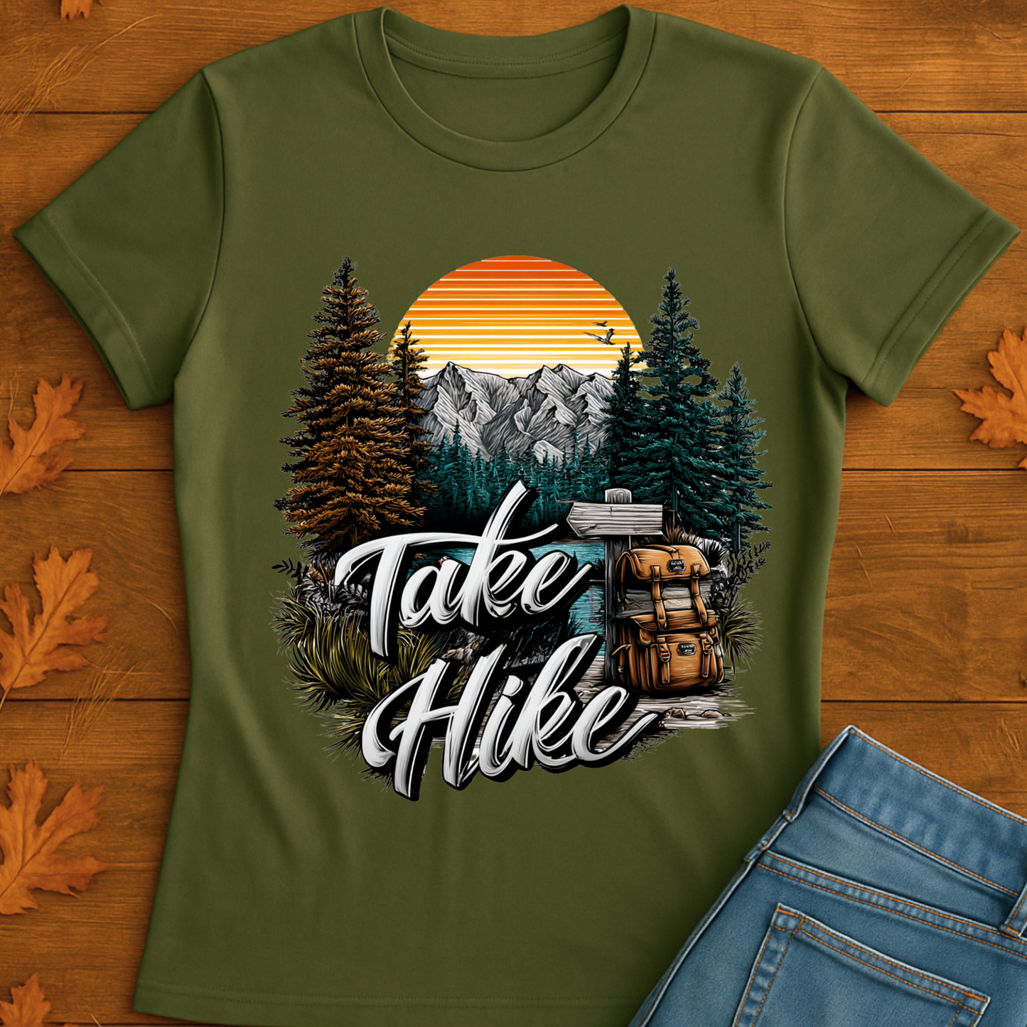 Hiking Sunset T-Shirt
