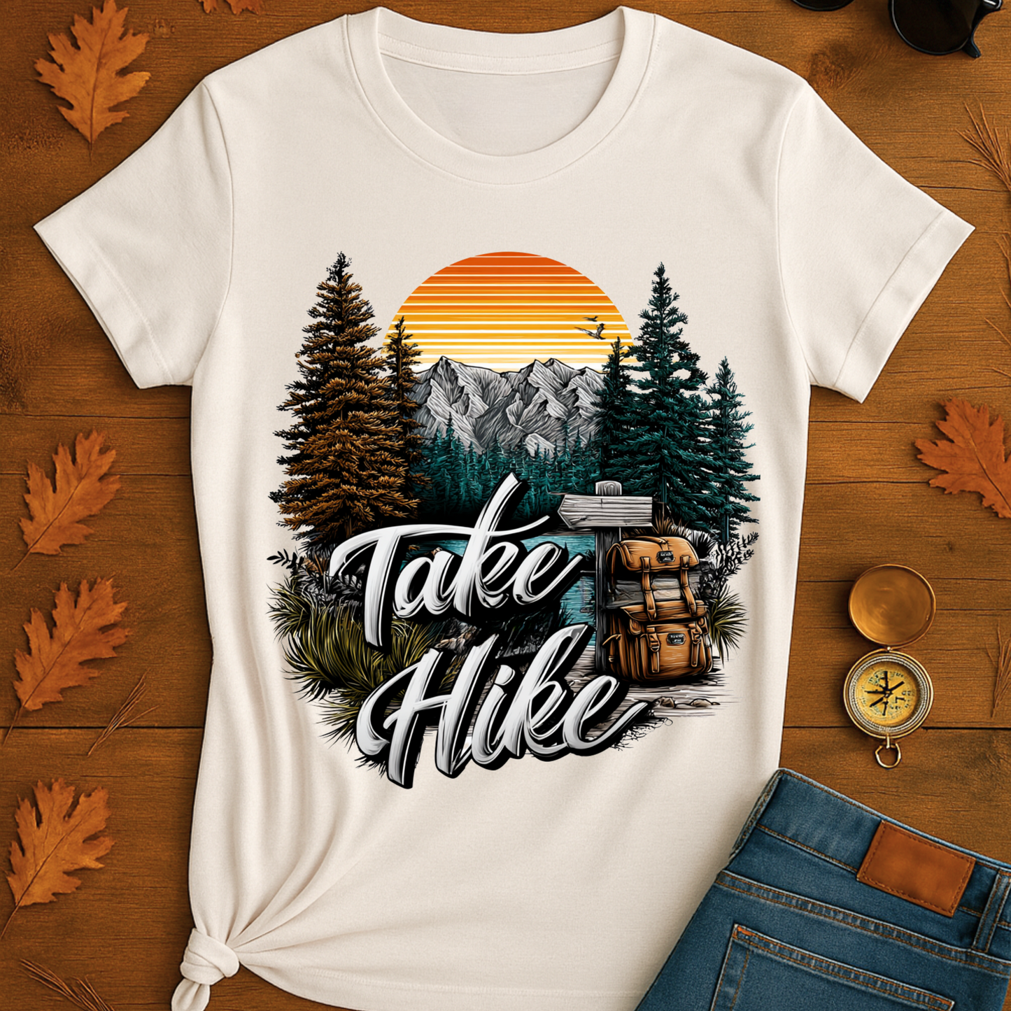 Hiking Sunset T-Shirt