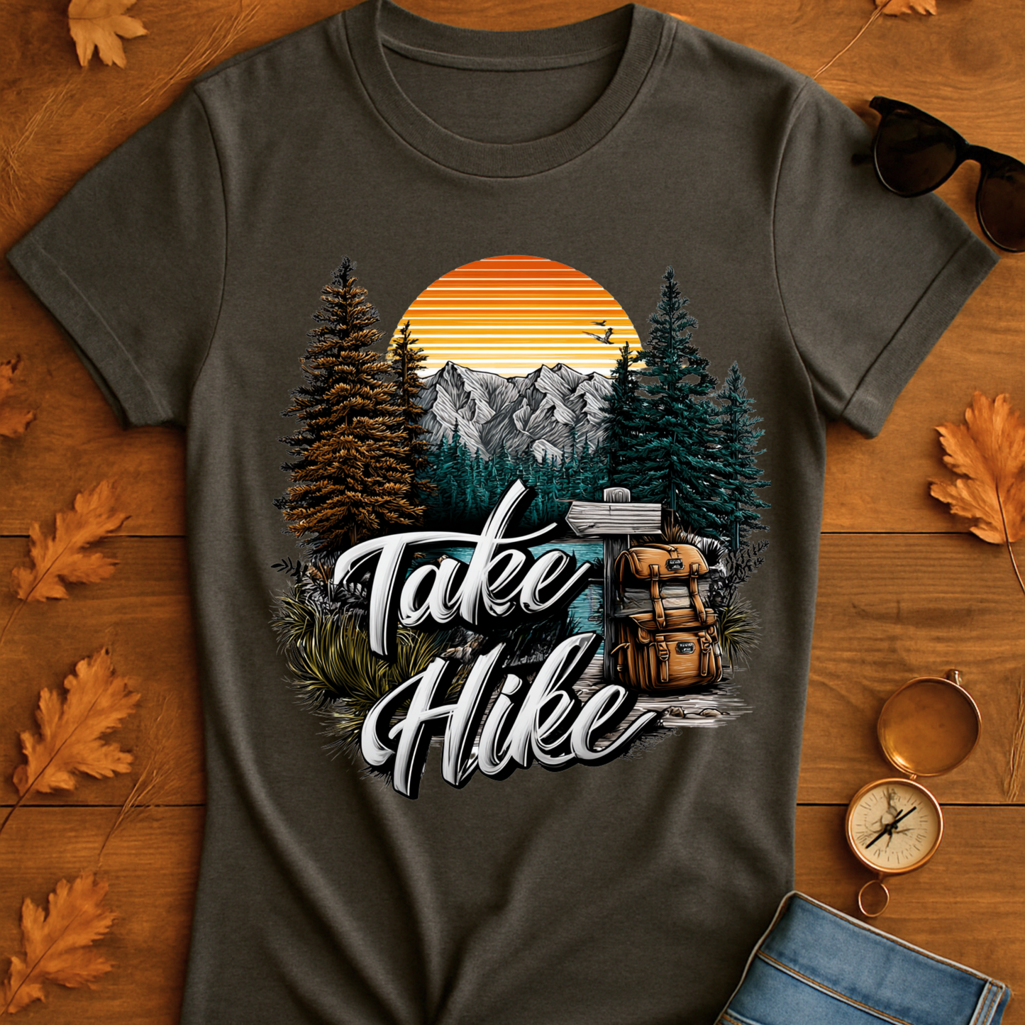 Hiking Sunset T-Shirt