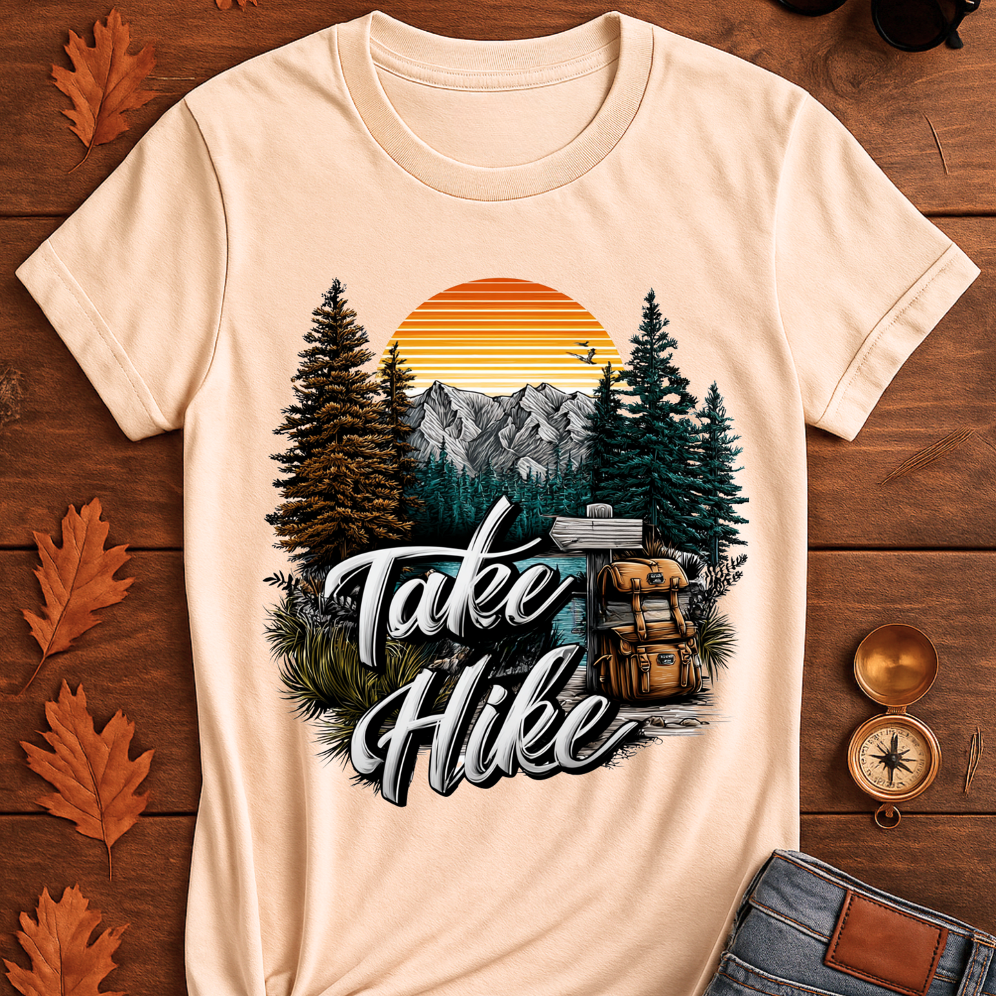 Hiking Sunset T-Shirt