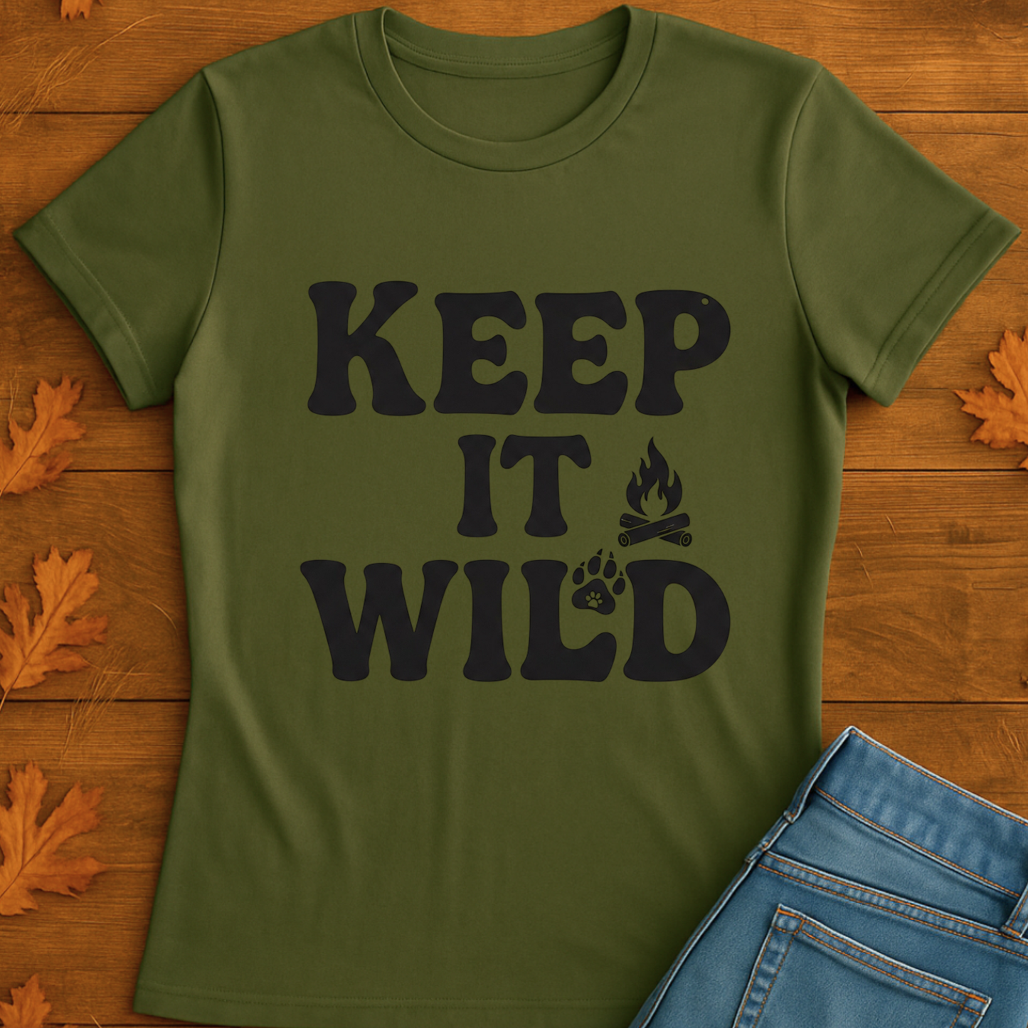 Wild Unisex Softstyle T-Shirt - 'Keep it Wild' Design