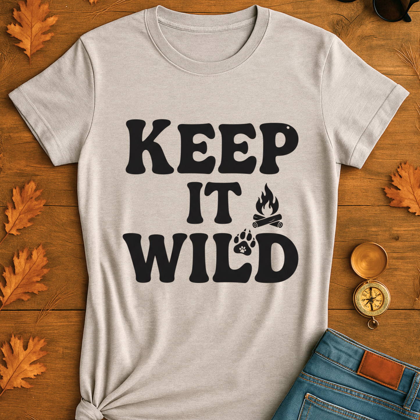 Wild Unisex Softstyle T-Shirt - 'Keep it Wild' Design