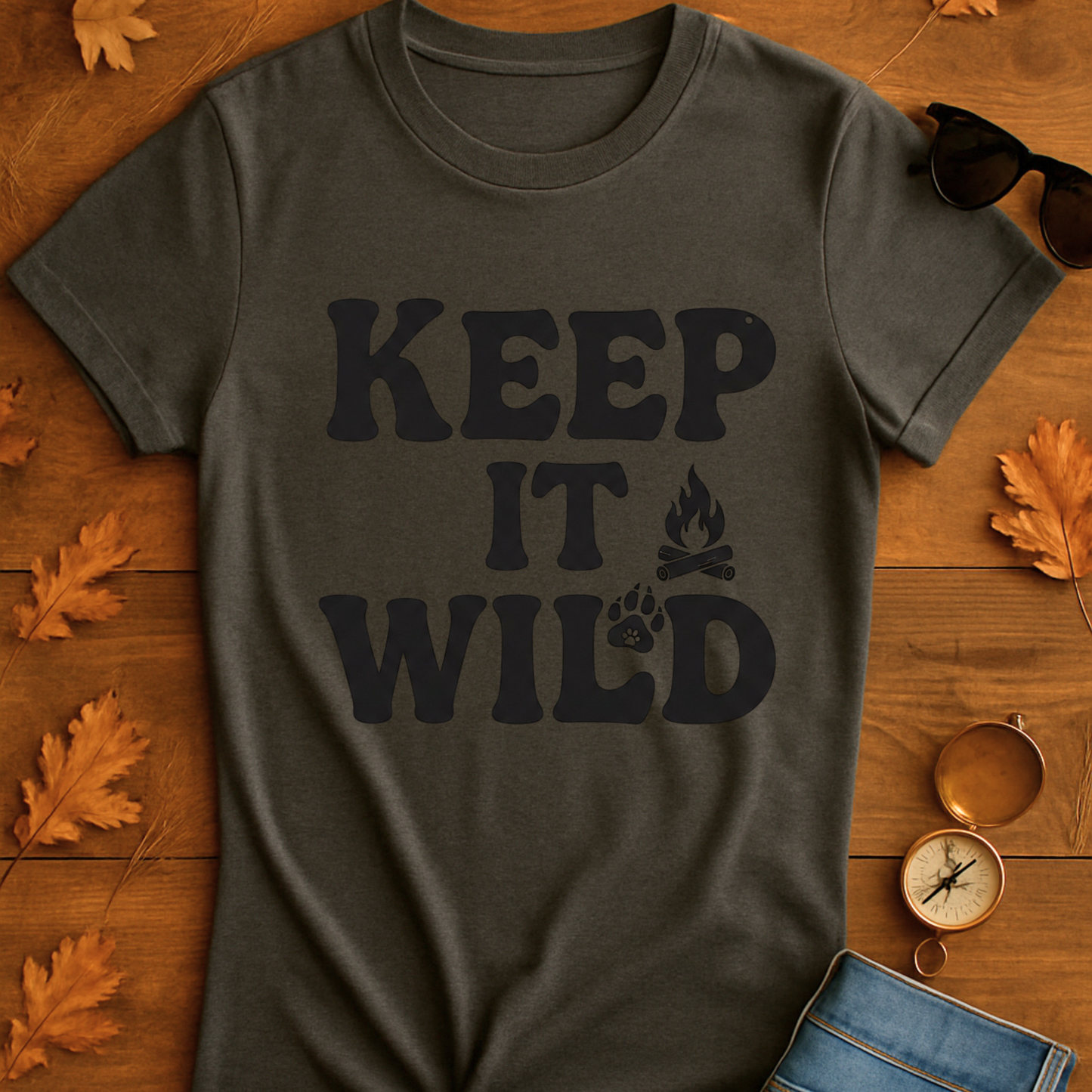 Wild Unisex Softstyle T-Shirt - 'Keep it Wild' Design