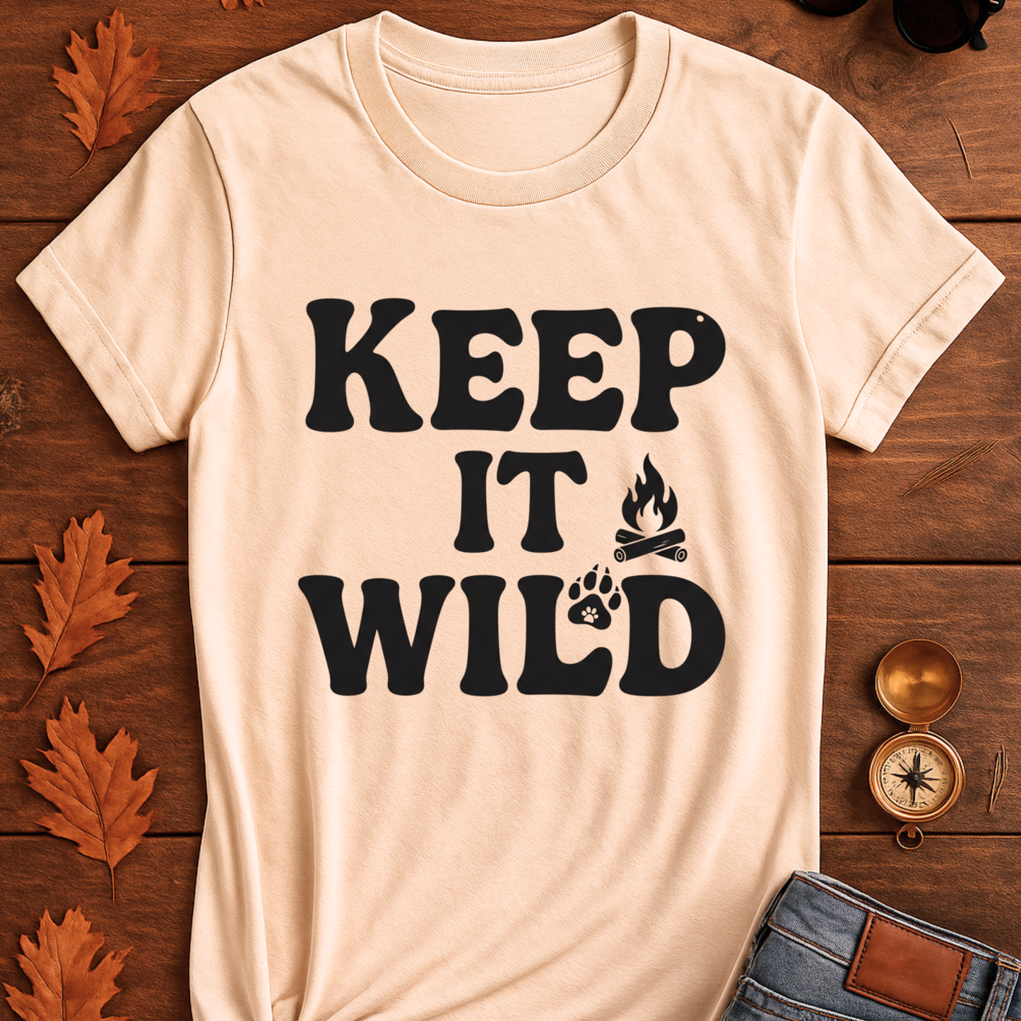 Wild Unisex Softstyle T-Shirt - 'Keep it Wild' Design