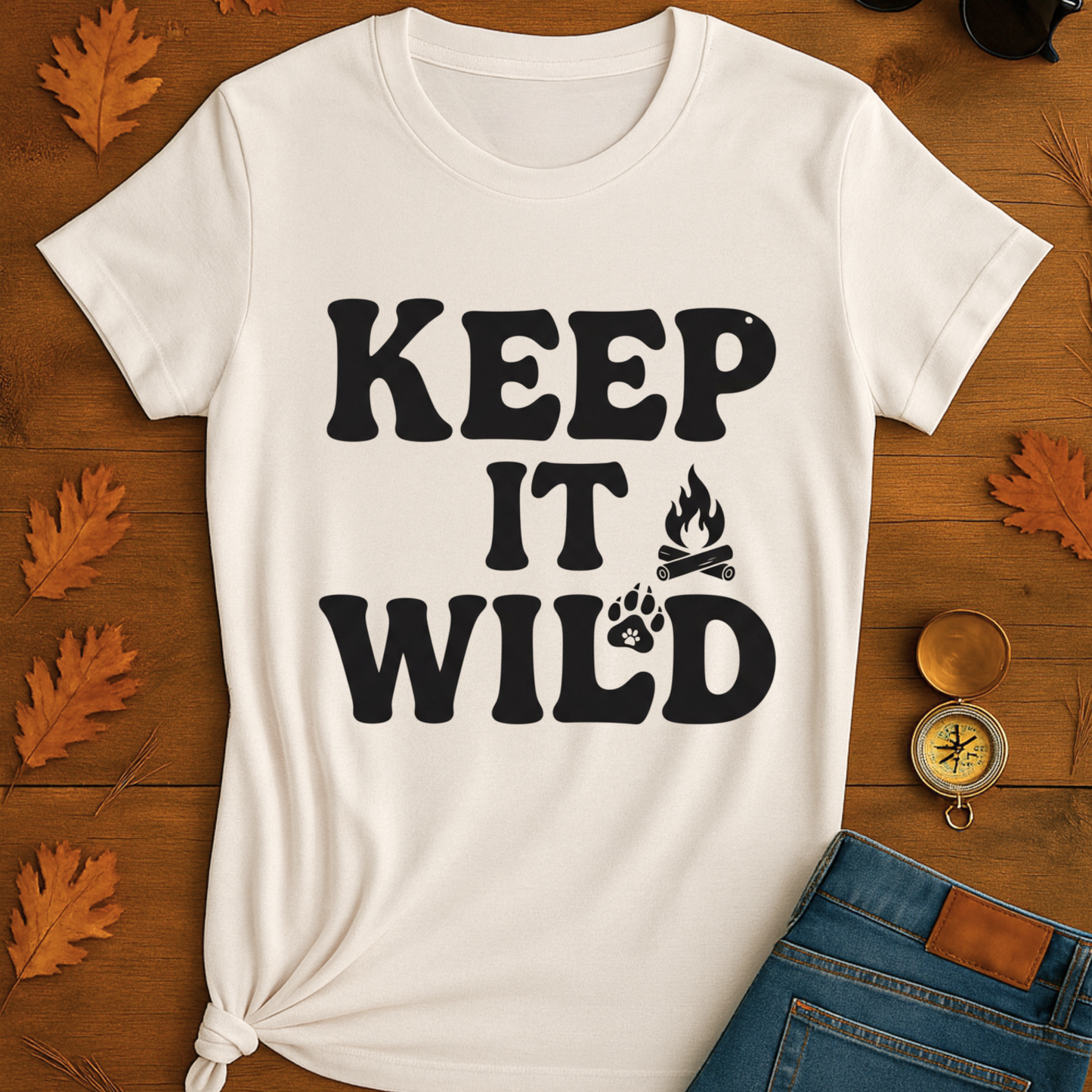 Wild Unisex Softstyle T-Shirt - 'Keep it Wild' Design