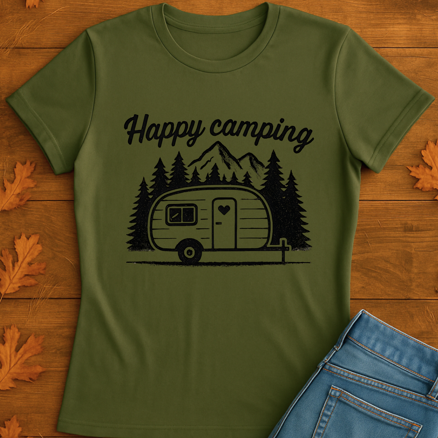 Camping Caravan T-Shirt