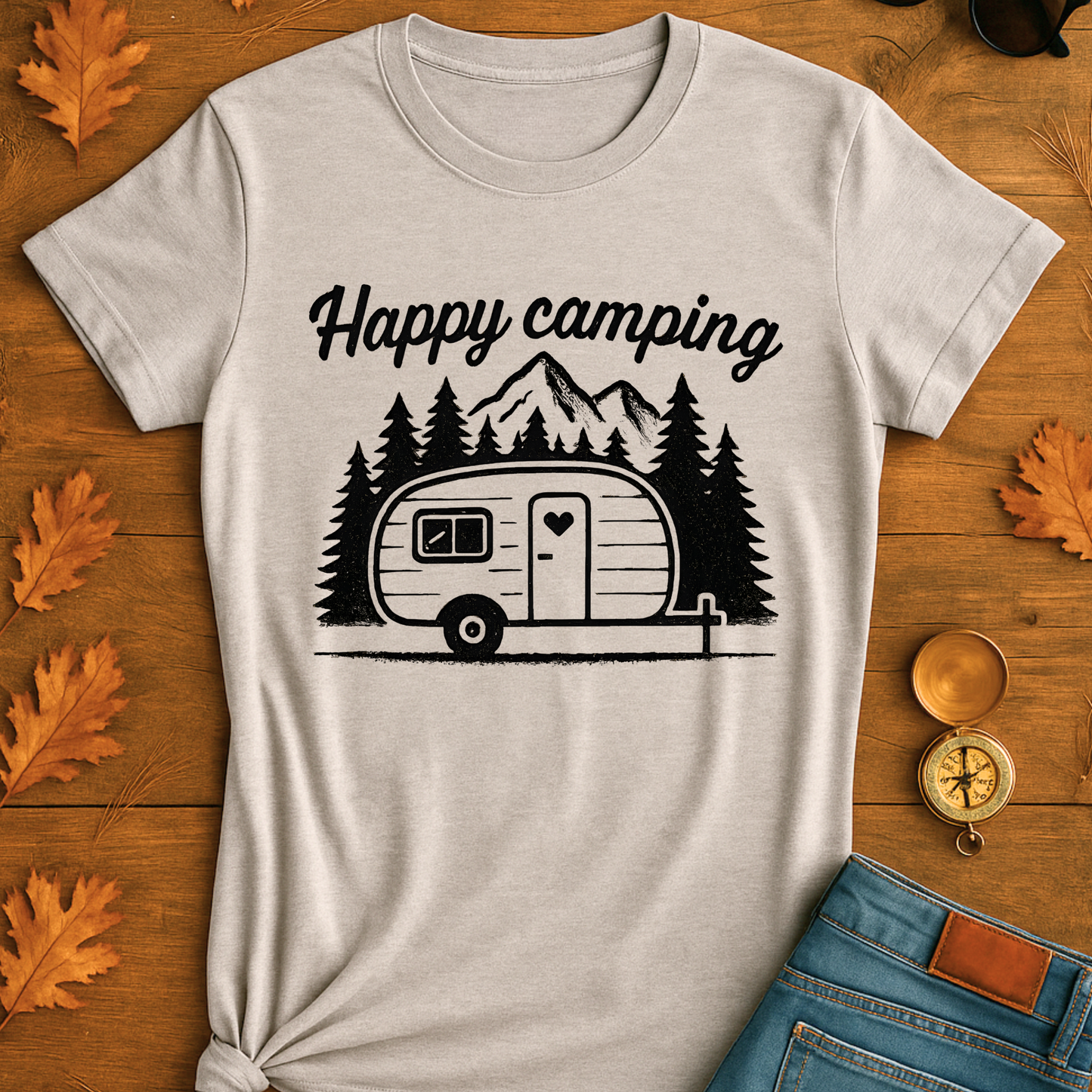 Camping Caravan T-Shirt