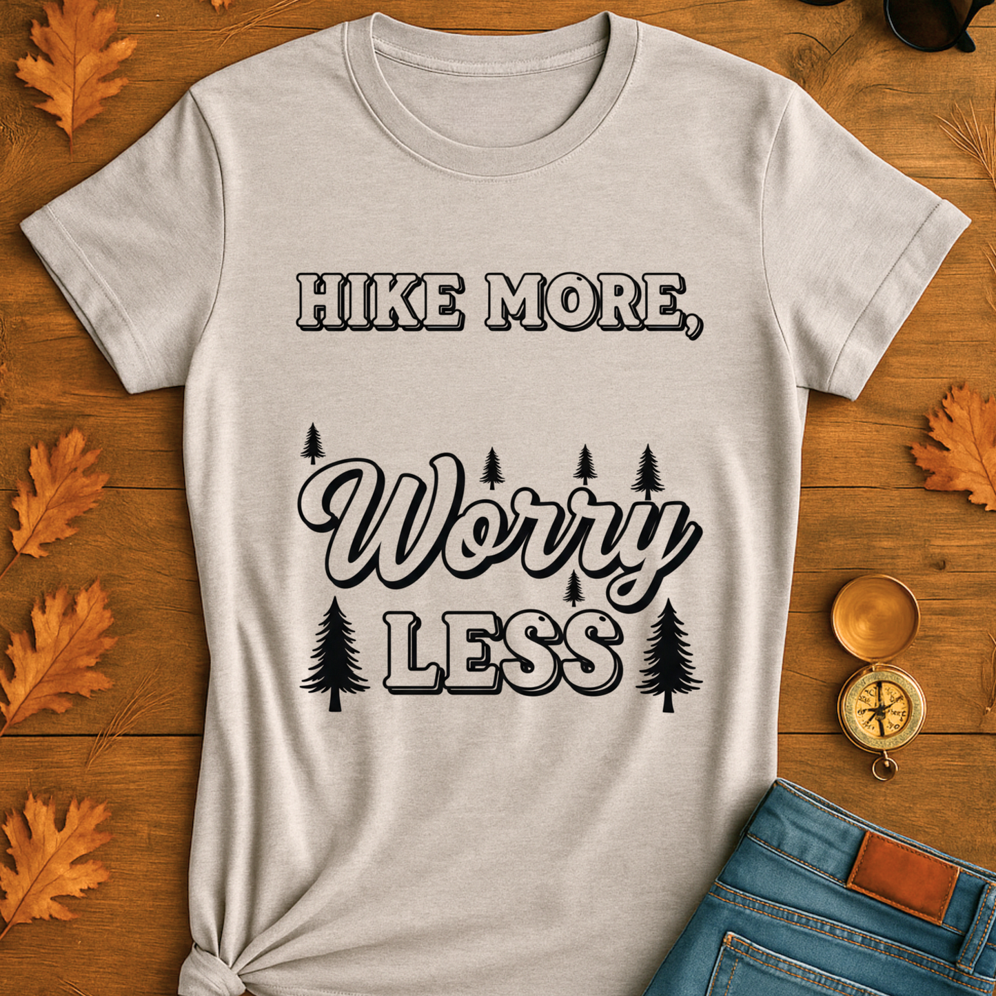 Hike More Worry Less T-Shirt