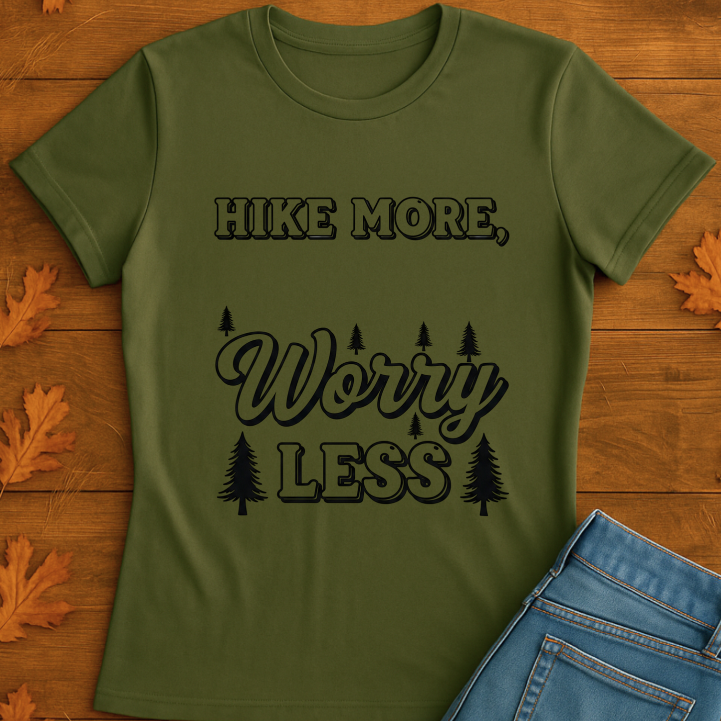 Hike More Worry Less T-Shirt