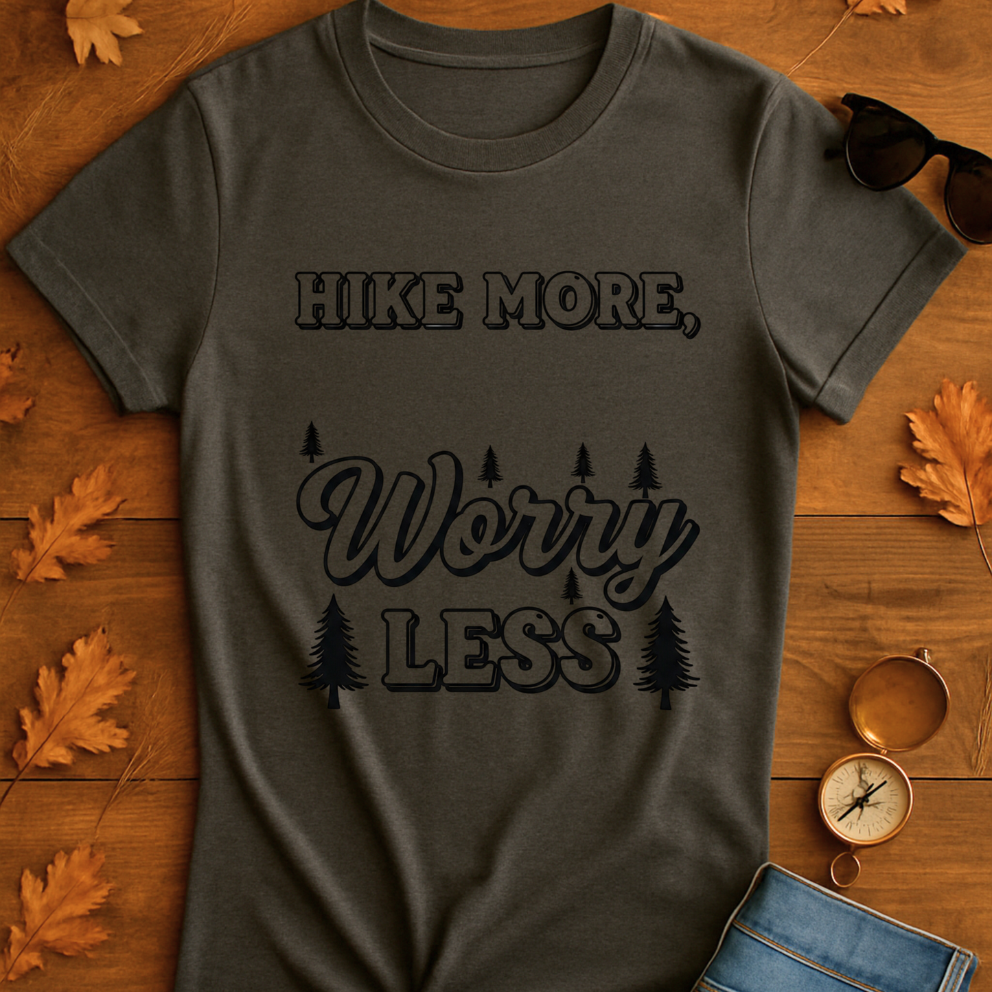 Hike More Worry Less T-Shirt