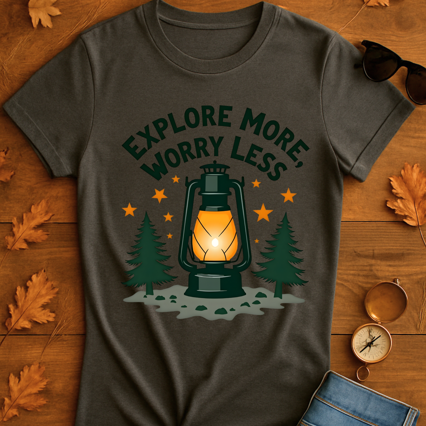 Adventure Glow Unisex Softstyle T-Shirt - Explore More Wilderness