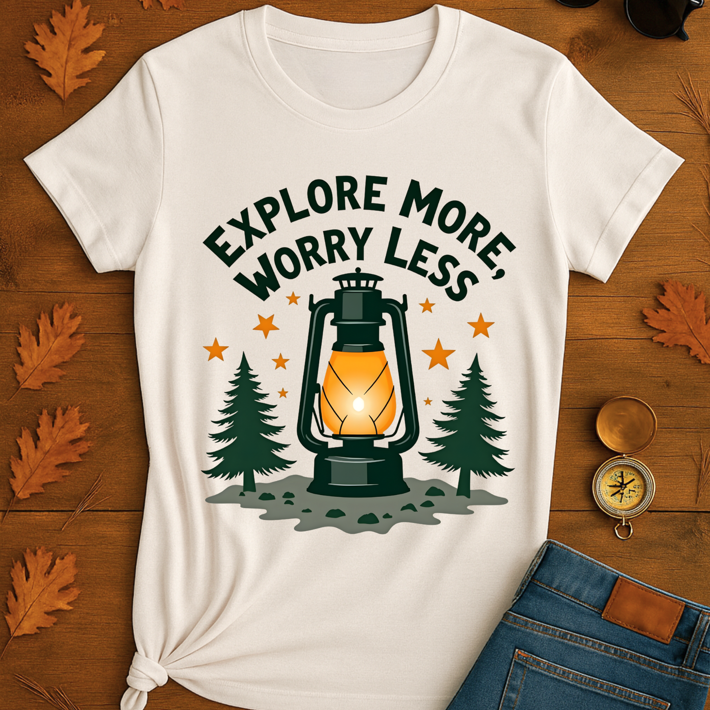 Adventure Glow Unisex Softstyle T-Shirt - Explore More Wilderness