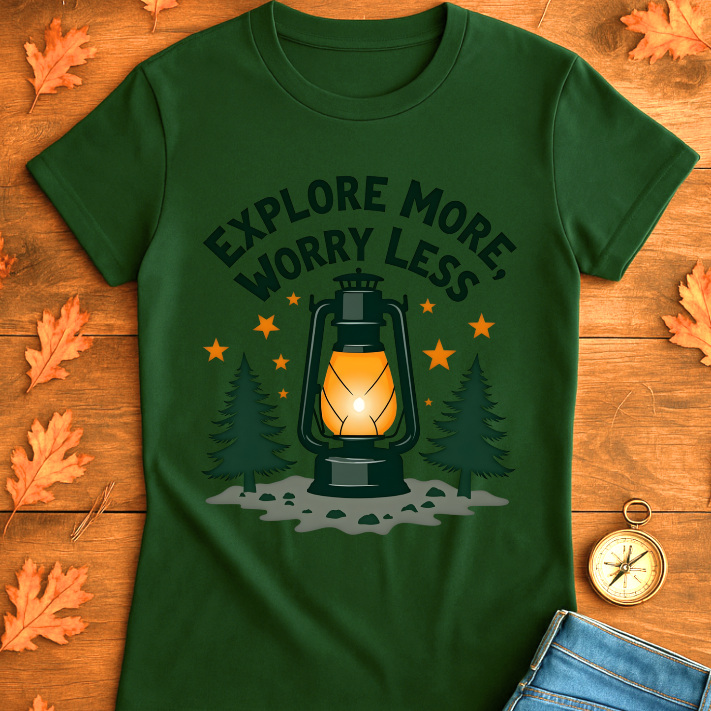 Adventure Glow Unisex Softstyle T-Shirt - Explore More Wilderness