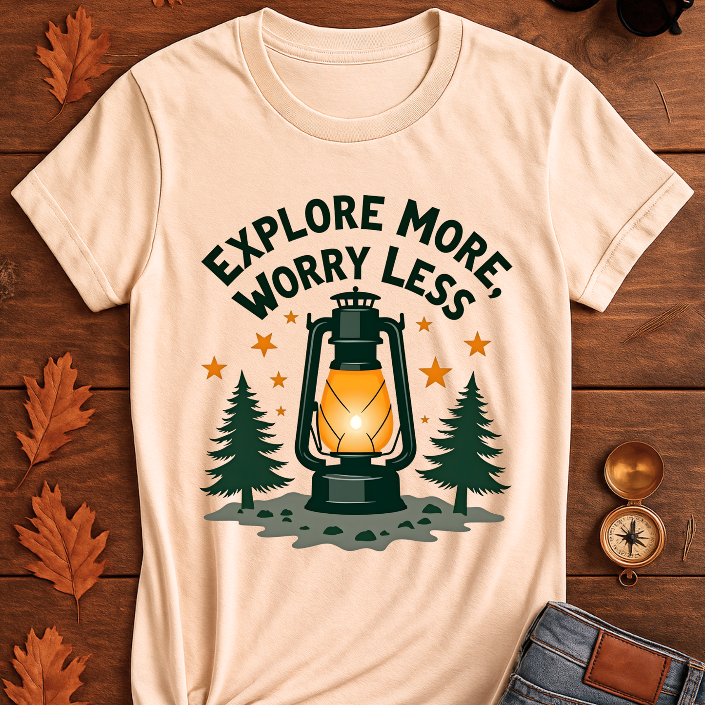 Adventure Glow Unisex Softstyle T-Shirt - Explore More Wilderness