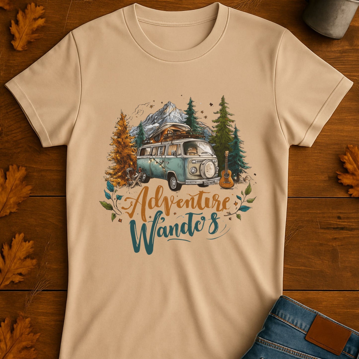 Adventure Camping Van T-Shirt