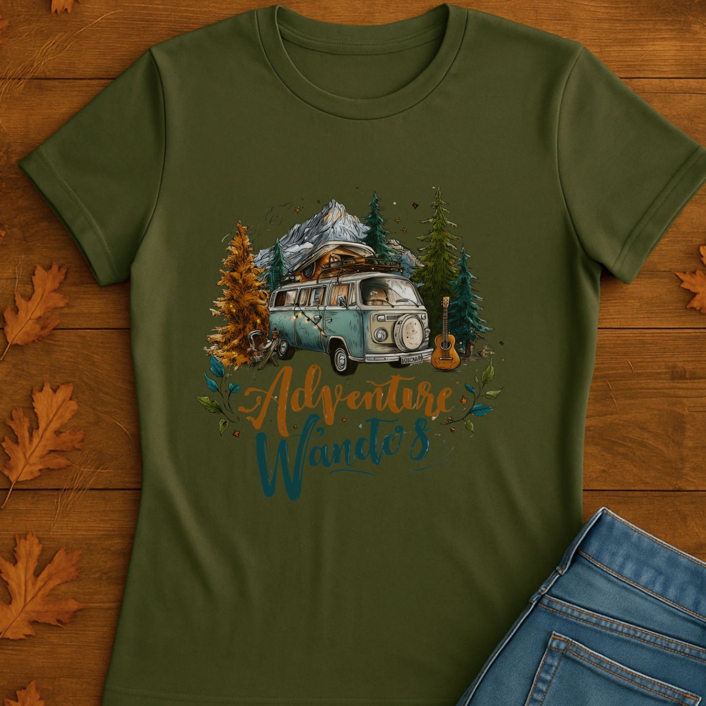 Adventure Camping Van T-Shirt