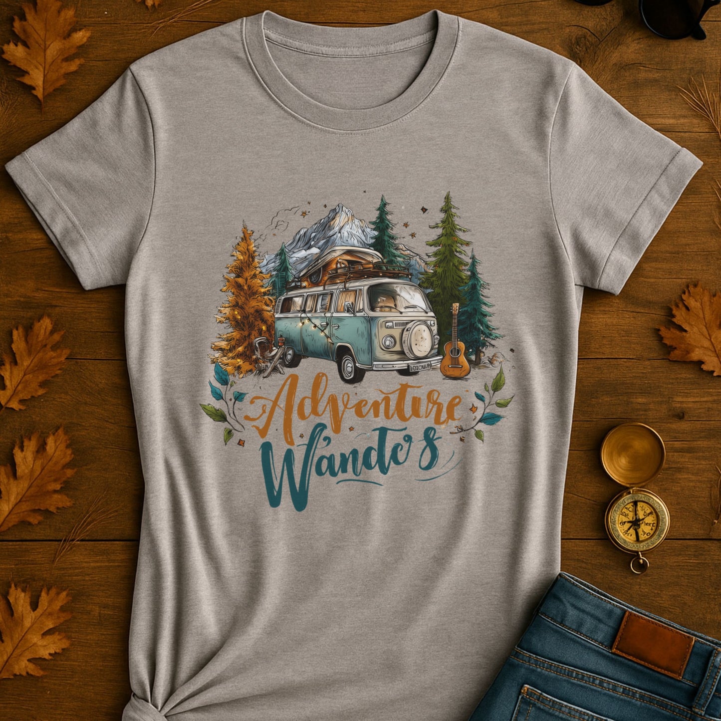 Adventure Camping Van T-Shirt