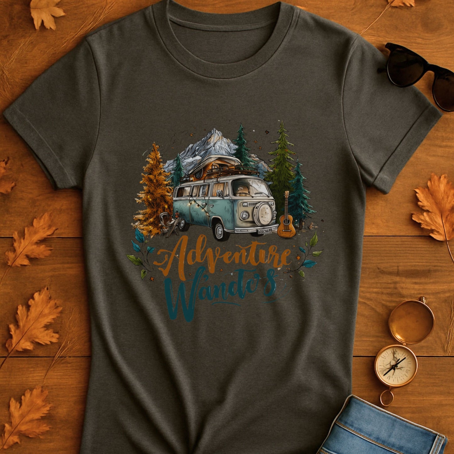 Adventure Camping Van T-Shirt