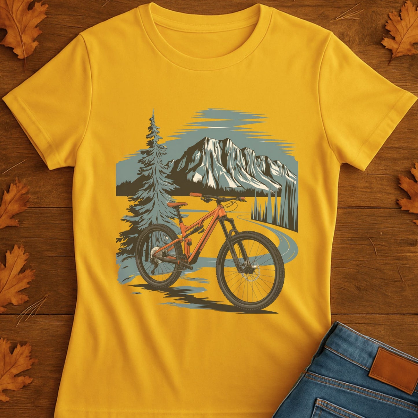 Mountain Bike Hike Unisex T-Shirt