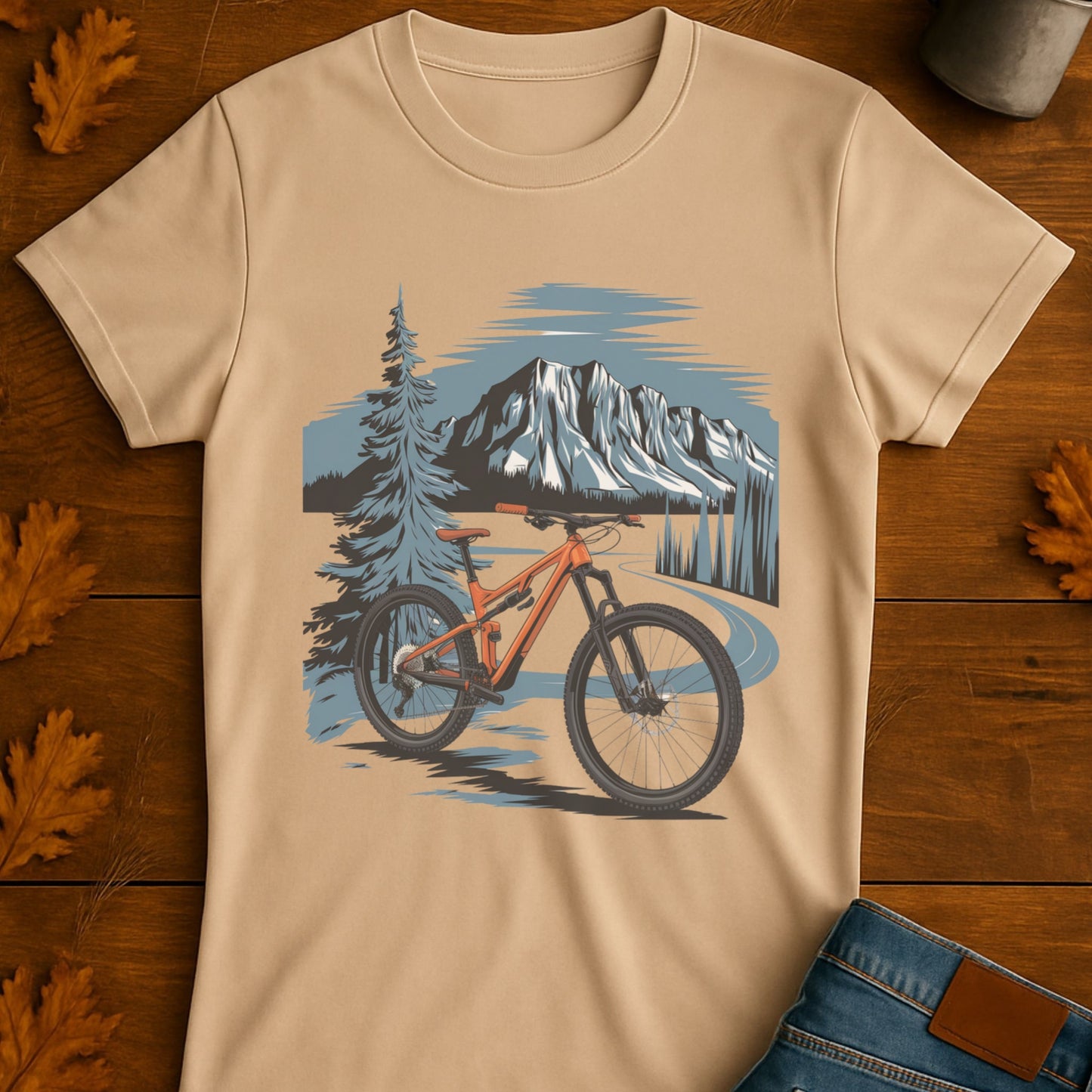 Mountain Bike Hike Unisex T-Shirt