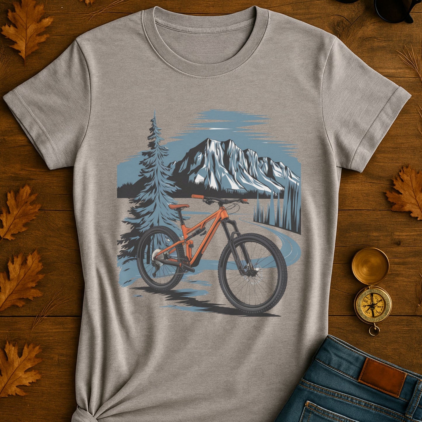 Mountain Bike Hike Unisex T-Shirt
