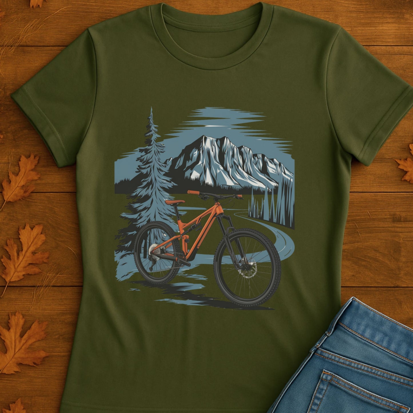 Mountain Bike Hike Unisex T-Shirt