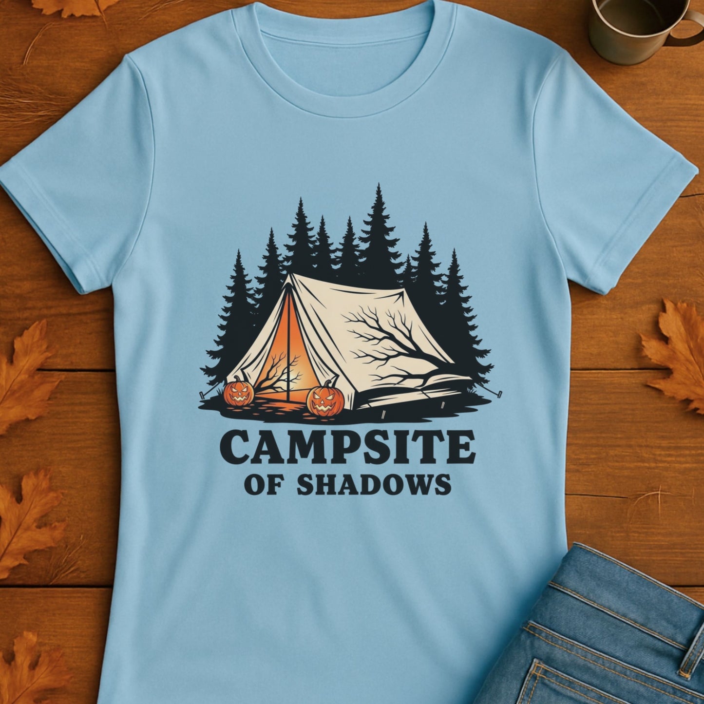 Shadowy Campsite Unisex T-Shirt