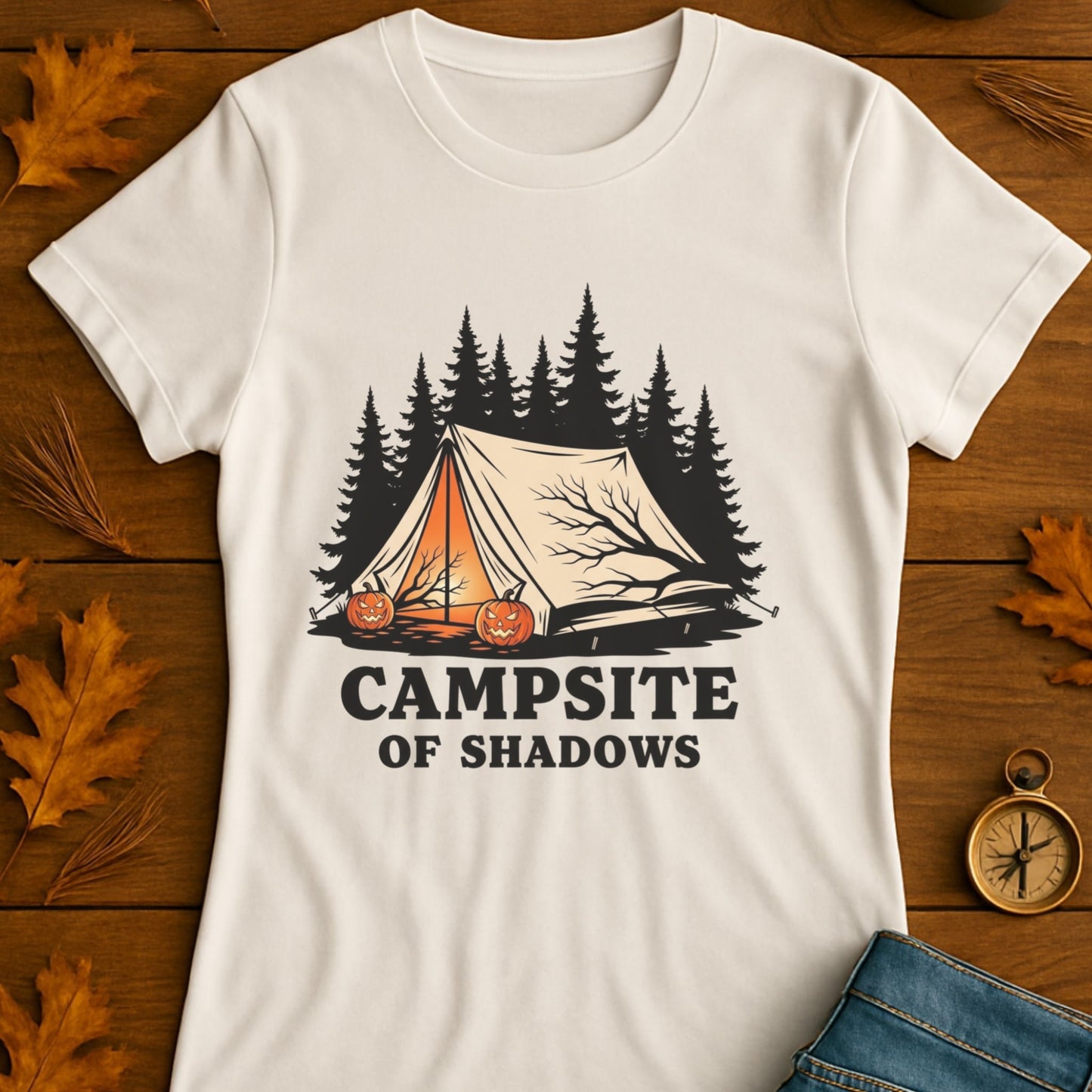 Shadowy Campsite Unisex T-Shirt