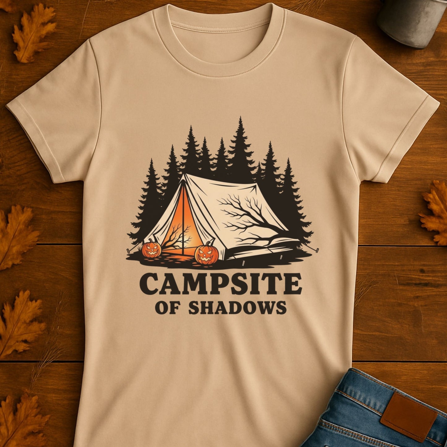 Shadowy Campsite Unisex T-Shirt