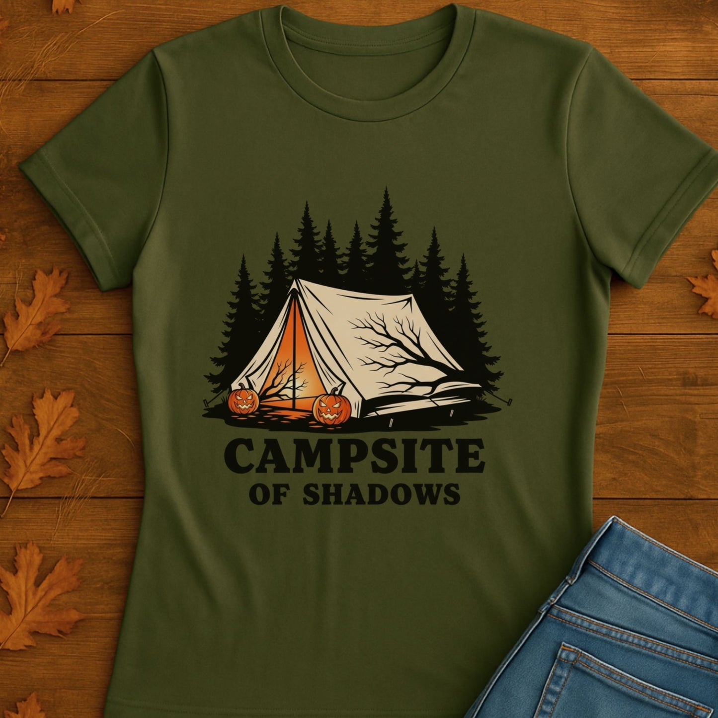 Shadowy Campsite Unisex T-Shirt