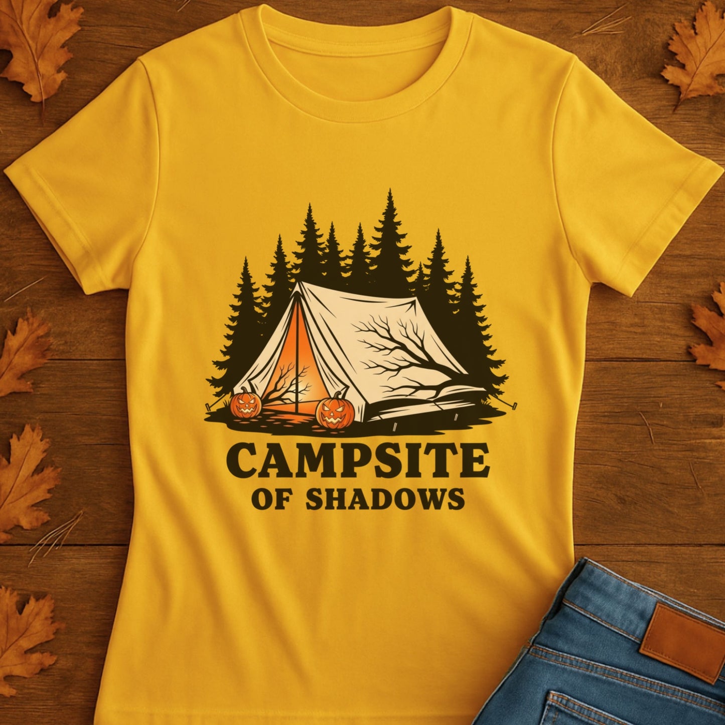 Shadowy Campsite Unisex T-Shirt